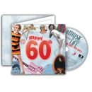 60th Music-Of-Your-Life CD Birthday Card