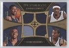 2008-09 Ultimate Collection Jerseys Foursome Combos #UFCGRIZ - Darrell Arthur/Mike Conley/O.J. Mayo/