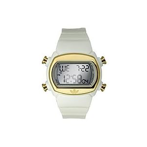 Adidas #ADH1739 Small Candy White Gold Digital Sports Watch