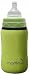 Momo Baby Wide Neck Thermal Glass Bottle Hugger, Green, 9 Ounce