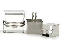 RSVP Square Biscuit Cutters Plain Edge (set of 4)