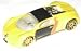 2007 Mystery Car Series Bugatti Veyron Yellow Opened Mattel Hot Wheels 1:64 Scale Collectible Collector Car