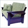 August Lotz Madison Futon Chair Frame in Cabernet Finish