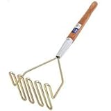 Steel Mud Masher with Wood Handle, 5