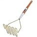 Steel Mud Masher with Wood Handle, 5