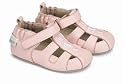 Robeez Mini Shoez Classic Sandal - Pastel Pink Shoes ( US size: 5 / 12-18 months / EU Size 21/ UK/AUS 4.5) * 09 Newest Collection -- NEW IMPROVED FIT!! *