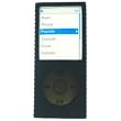 iPod Nano Silicone Case Package for Apple 4th Generation Black Skin Cover 4G 4 GB 8 GB 16 GB 16GB