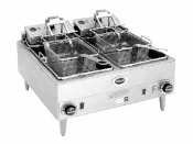 Click for Wells F88 Electric Dual Pot Countertop Fryer 15lb