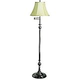 IMAGE OF New Traditions Swing Arm Floor Lamp by Kichler