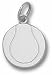 Tennis Ball 1/2" Charm - Sterling Silver Jewelry