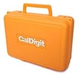 CalDigit AV Drive Carrying Case, Bright Orange Exterior