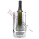 Double Walled Acrylic Iceless Wine and Carafe Bottle Cooler