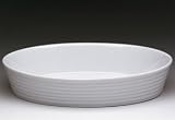 K&uuml;chenprofi 750018235 Bauernform oval 35 cm aus Hartporzellan