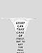 White Thong with Grief can take care of itself, but to get the full value of joy you ...