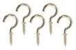 Battalion 1WBH9 Cup, Type Hook, Brass, Length 3/4 In, PK 20