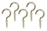 Battalion 1WBH9 Cup, Type Hook, Brass, Length 3/4 In, PK 20