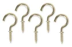 Battalion 1WBH9 Cup, Type Hook, Brass, Length 3/4 In, PK 20