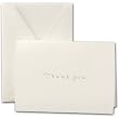 Engraved Silver Thank You Notes