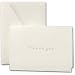 Engraved Silver Thank You Notes