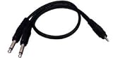 Produkt-Bild: Stagg YC-03/1J2PM 3 Metre 1 x Mini Stereo Jack - 2 x Jack Cable