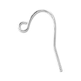SilverPlatedFishHookEarWire(48)