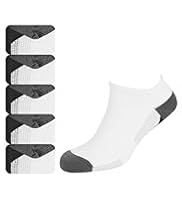 5 Pairs of Cool & Fresh™ Cotton Rich Trainer Liner Striped Socks with Stay New™