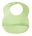 Kiddopotamus Bibbity Rinse and Roll Bib - Green