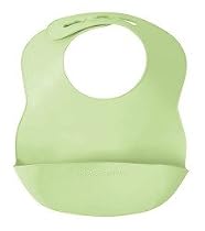 Kiddopotamus Bibbity Rinse and Roll Bib - Green