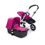 Bugaboo Cameleon Stroller - Dark Grey Base - 2007 Pink Fleece
