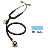Stainless Steel Dual Head Stethoscope Pediatric by MDF Instruments Direct, Blu Babe - 1 Ea