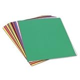 Pacon 6523 Sunworks Construction Paper, 24 x 36, Assorted, 50-Sheet Pack