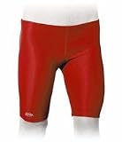 Solid Red Men's Jammer Swimsuit (Size 36)