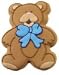 Brown Bear Cookie (6 cookies)