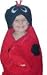 Animal Hooded Towel Wrap - Ladybug Animal Towel - Toddler to Adult Cotton Hooded Bath, Pool, or Beach Hooded Towel