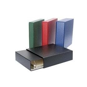 Archival Methods 2.5 Matching Three Ring Binder and Slip Case Set, Holds 10 x 11 Pages, Forest Green.