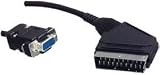 2 M SCART LEAD TO 15 PIN HD - VGA CABLE