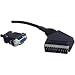 2 M SCART LEAD TO 15 PIN HD - VGA CABLE