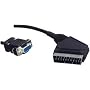 Scart to 15 Pin VGA Cable - 2M