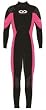 Ladies Size 10 (S/M) Pink Full Length Wetsuit. 3mm Neoprene.