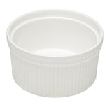 Alfresco Fine Porcelain White Oven To Tableware Large Souffle Dish SY4085