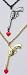 KITSCH N' KOUTURE LOVE GUN NECKLACE