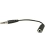 Apple iPhone iPhone 3G iPhone 3GS iPhone 3GS iPhone 3G iPhone Stereo Headset Extended Adapter 3.5mm - Black