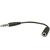 Apple iPhone iPhone 3G iPhone 3GS iPhone 3GS iPhone 3G iPhone Stereo Headset Extended Adapter 3.5mm - Black