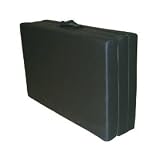 Hide-a-Mat Foam Tri-Fold Foldable Multifunctional Twin Size Black Exercise/Sleeping Mat