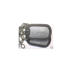 Customized Military Dog Tags