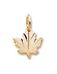 Rembrandt Charms Maple Leaf Charm