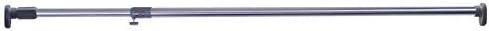 BYN Extendable Shower Curtain Rod Clothes Rack Shower Curtain Pole, 58.5-94.5 Inch