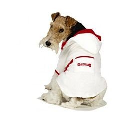 Dog Groom - FH SPA TERRY BATHROBE RED XL