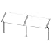 Signature Server® - Single Tubular Buffet Breath Guard 46 Base