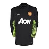 Manchester United Away Goalkeeper Shirt 2011/12 - Black/Volt - Kids - XSB 24''/26'' Chest (60/66cm)